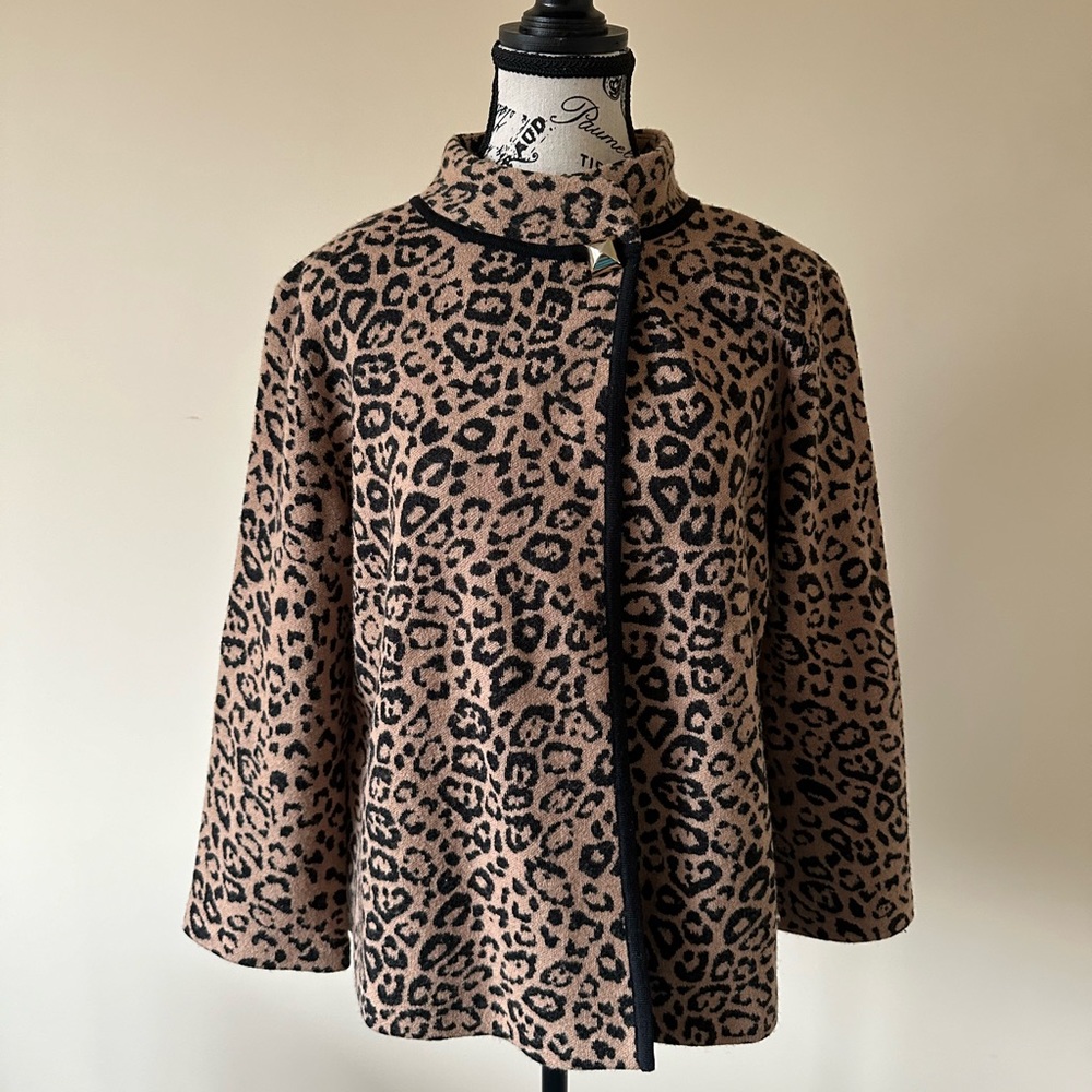 Karl Lagerfeld leopard print jacket